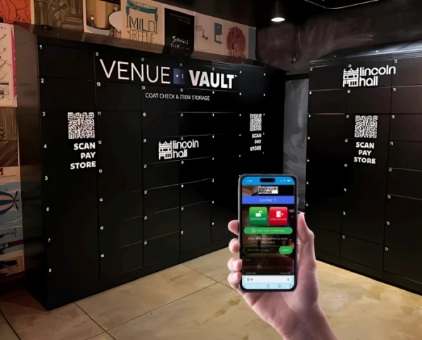 Venue Vault Smart Lockers (Lincoln Hall)