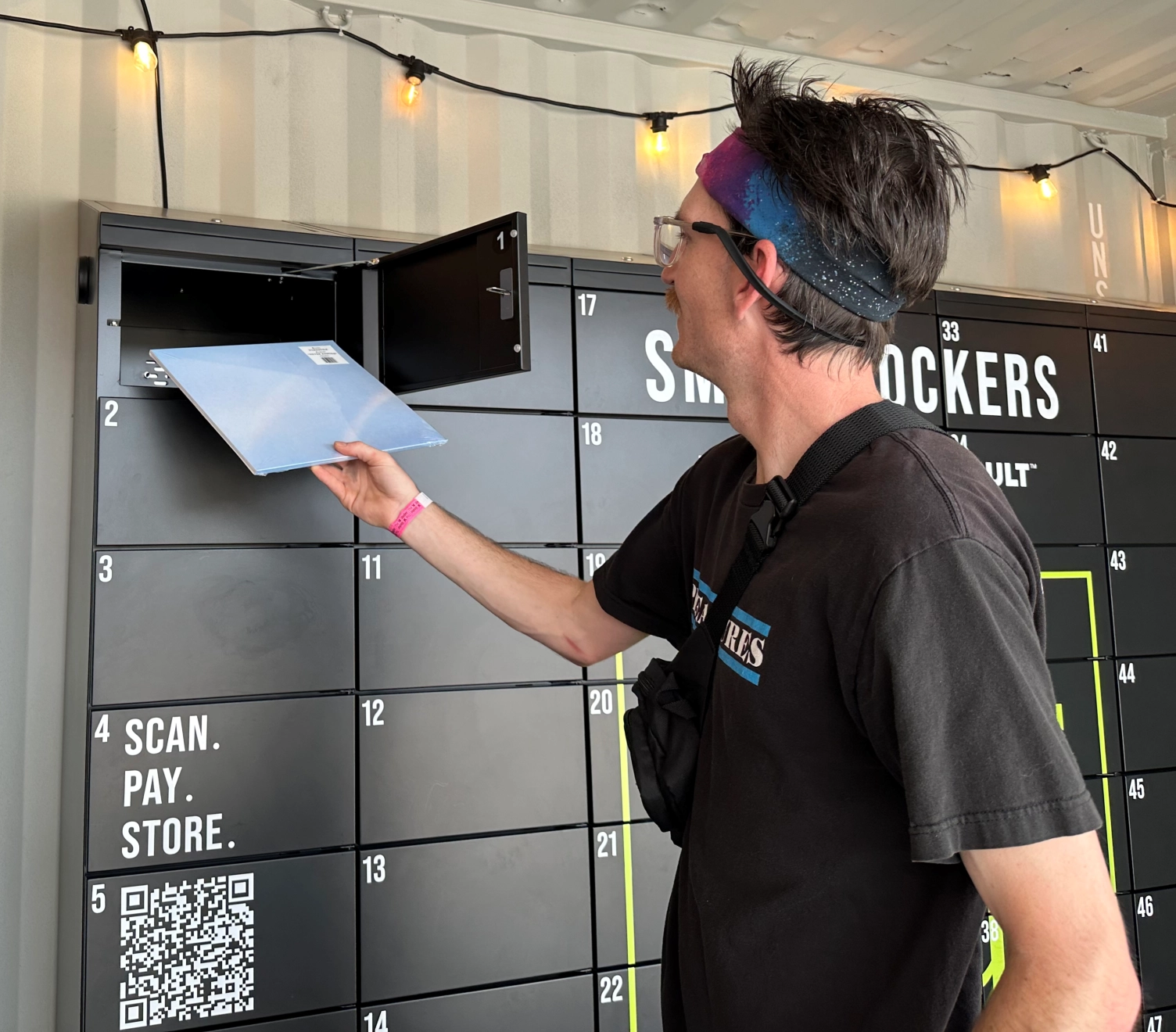User with Vinyl