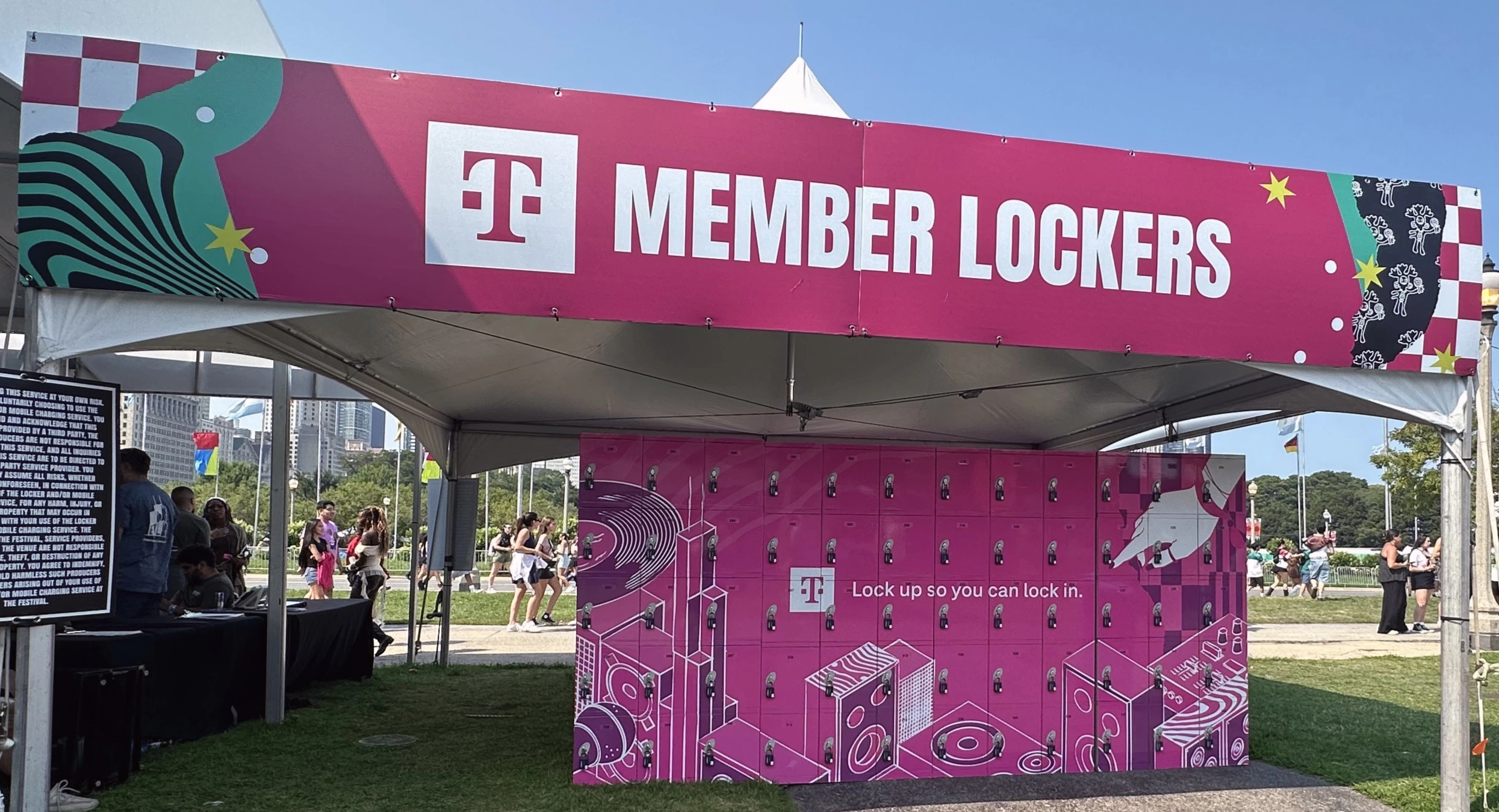 T-Mobile Lolla Lockers - 4