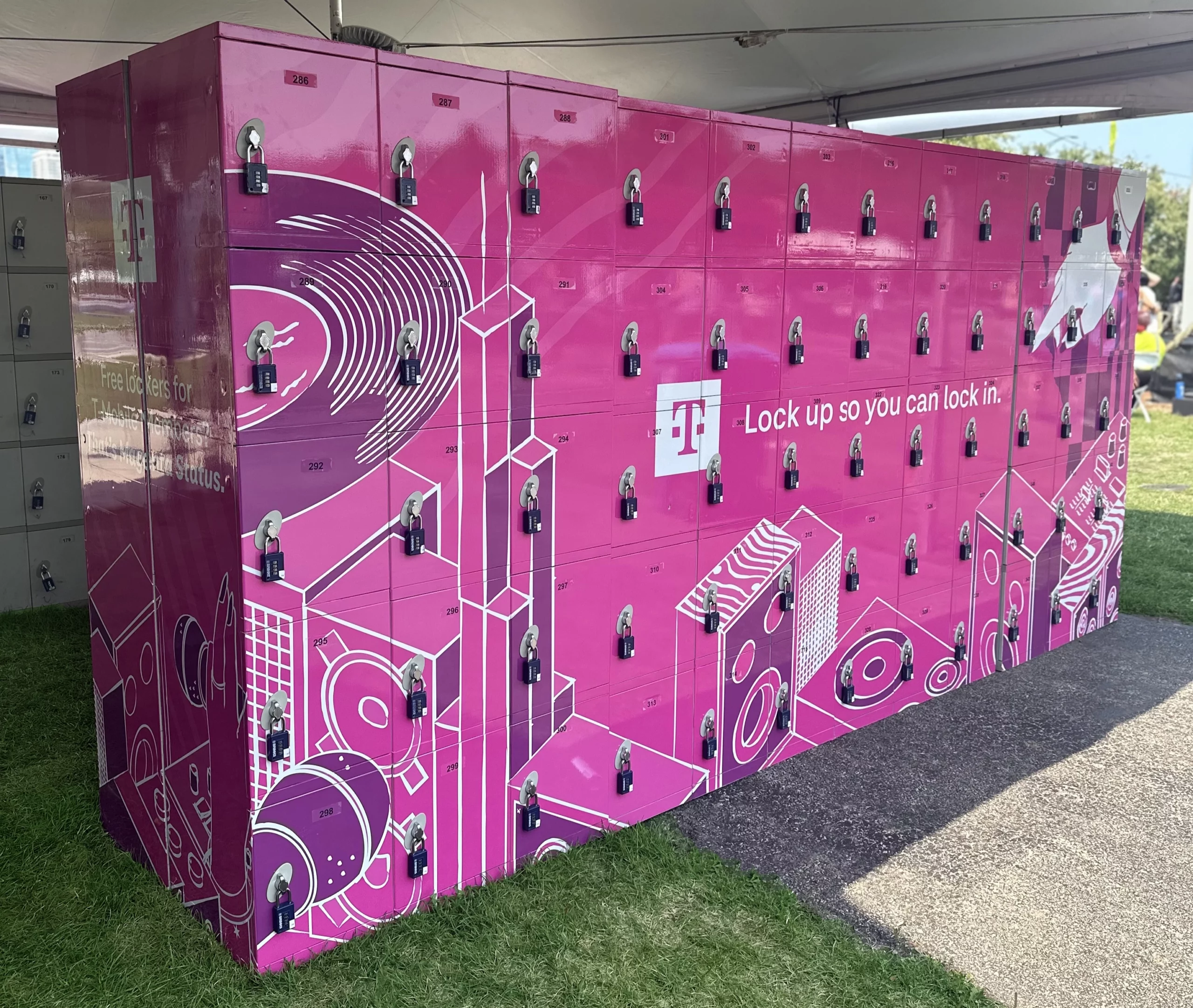 T-Mobile Lolla Lockers - 7