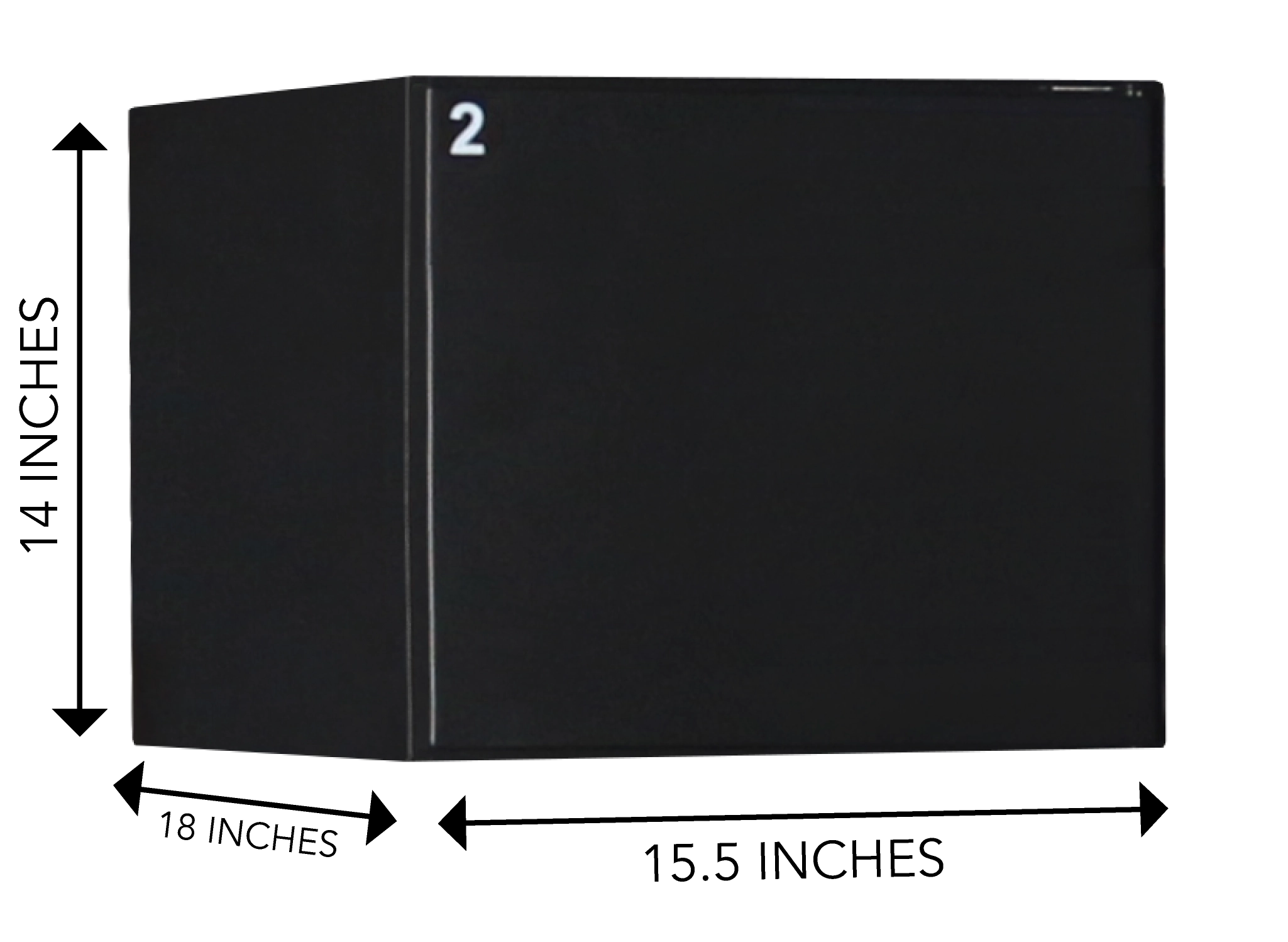 VV Single Large Locker with Dimensions