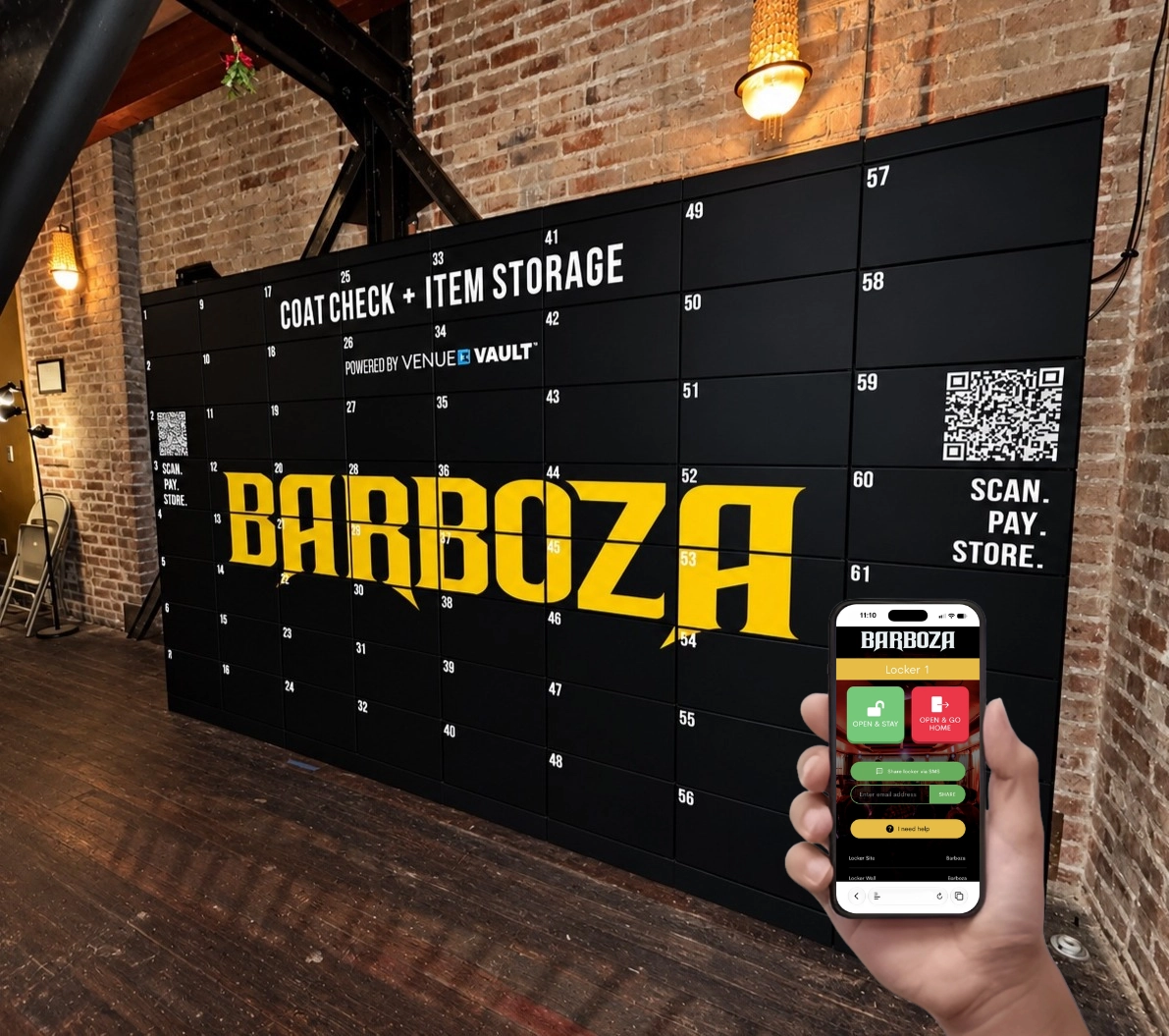Barboza Smart Lockers 2 (Hand)